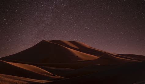 Free Photo Desert During Nighttime Adventure Outdoors