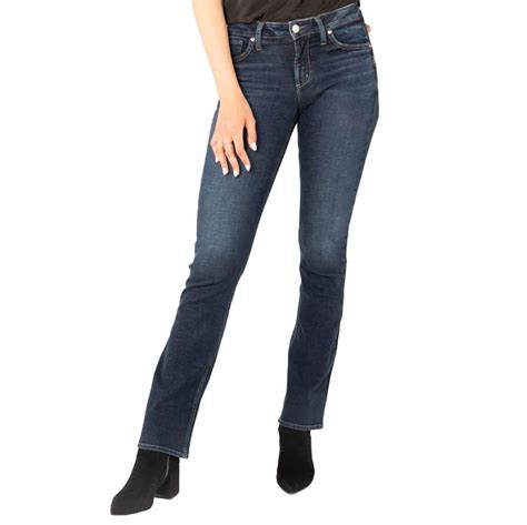 Silver Jeans Womens Avery Slim Bootcut Jeans