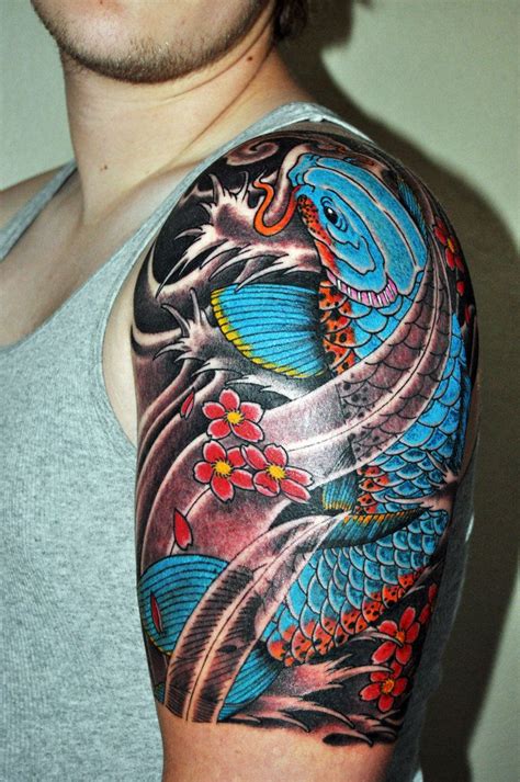 17 Amazing Koi Fish Tattoo Design Arm Ideas