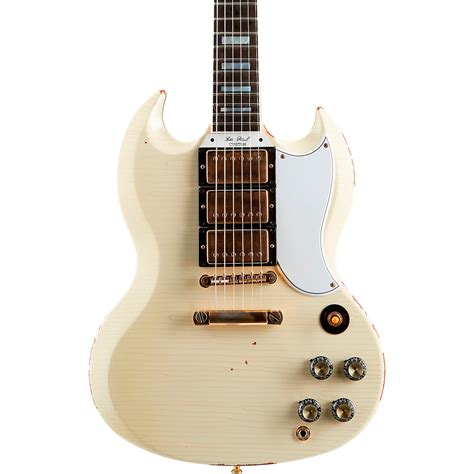 Gibson Custom Sg Custom 3 Pickup Electric Guitar Woodwind And Brasswind