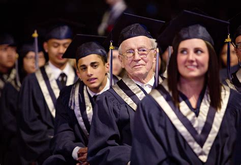 Edmonton Man 90 Graduates High School With Grandson Macleansca