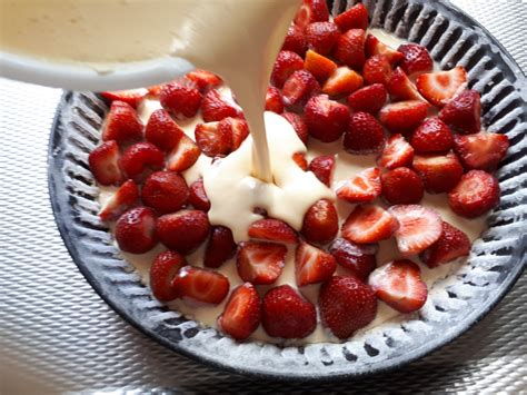 Aardbeien Clafoutis Wereldgerechten Lekkers Waar Je Niet Om Heen Kan