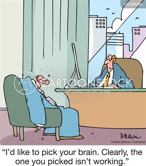 Pick Your Brain Cartoons And Comics Funny Pictures From Cartoonstock