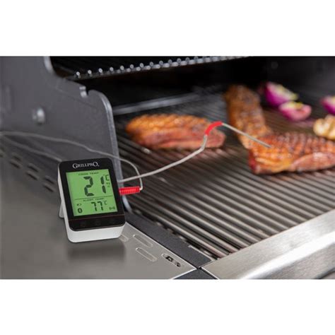 Grillpro Digital Leave In Bluetooth Compatibility Meat Thermometer