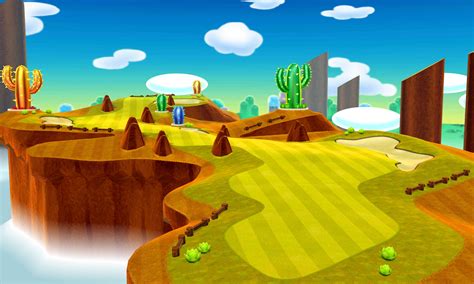Mario Golf World Tour Nintendo 3ds Courses And Scenery Artwork