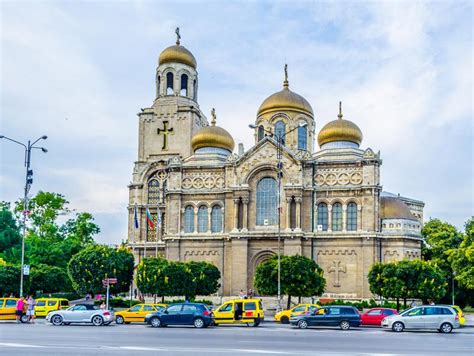 Dormition Of The Theotokos Cathedral In Varna Bulgarian IMAGE