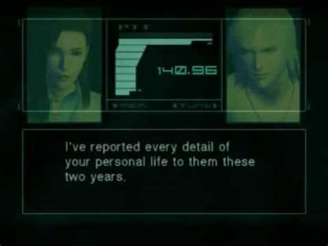 Metal Gear Solid 2 Sons of Liberty - Jack and Rose Codec Calls [4/4