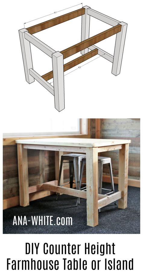 Get free shipping on qualified counter height patio dining furniture or buy online pick up in store today in the outdoors department. Ana White | Counter Height Farmhouse Table for Four - DIY Projects