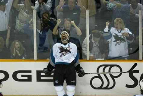 Sharks Owen Nolan Launches 75 Foot Goal In Game 7 Victory