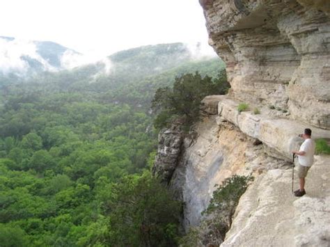 The Goat Trail On Big Bluff Over Buffalo River Outdoors Adventure