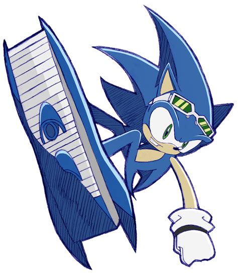 Sonic Riders Sonic By Trakker On Deviantart Sonic Sonic Fan