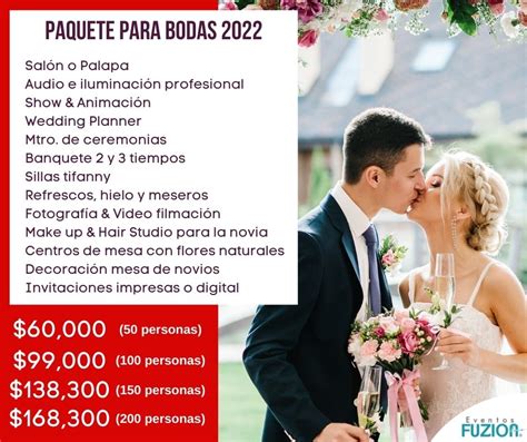 Paquete Completo Para Bodas