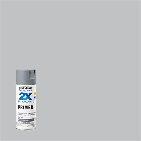 Rust Oleum Painters Touch 2x 12 Oz Flat Gray Primer General Purpose