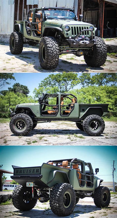 Jeep Jk Crew Conversion By Bruiser Can Climb Just About Anything