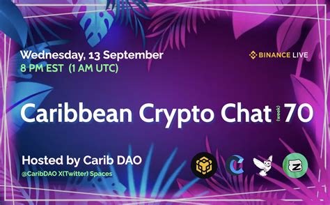 Caribbean Crypto Chat 70: Zealy Sprint II | Binance Live