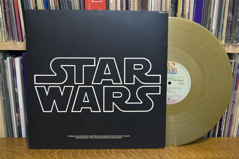 Star Wars Original Motion Picture Soundtrack Gold Colored Reissue Vinyl