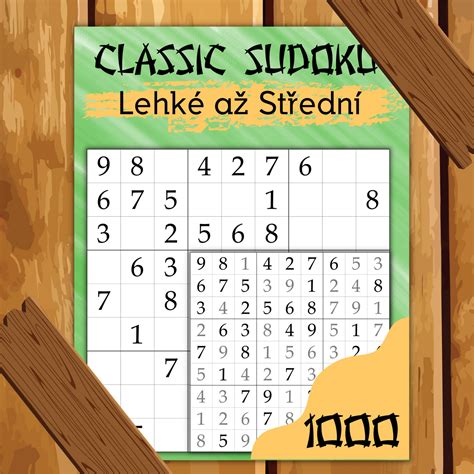 Classic Sudoku Lehké Až Střední Pdf K Tisku Od Naicsasriddles Fler Cz
