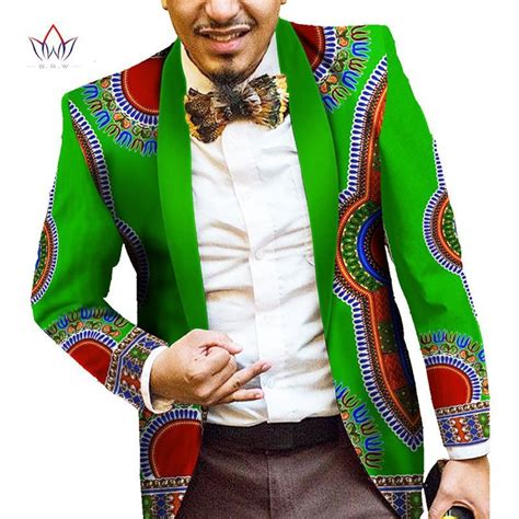 Dashiki African Print Blazer Mens Fashion African Men Fashion