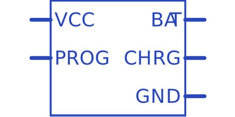 STC4054GR STMicroelectronics Datasheet PDF Footprint Symbol