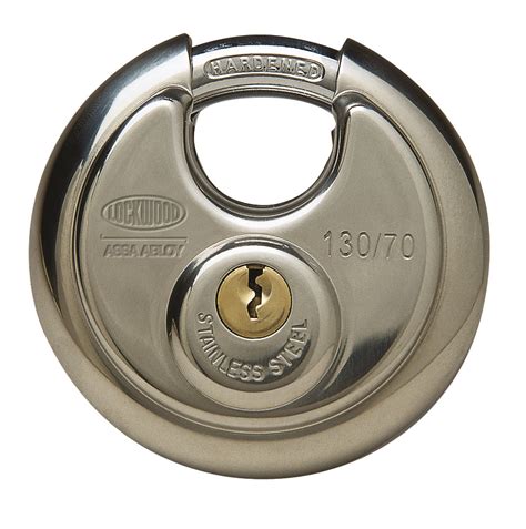 Lockwood Stainless Steel Cylindrical 130 Series High Security Padlock