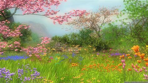 Beautiful Spring Scenery Wallpapers On Wallpaperdog