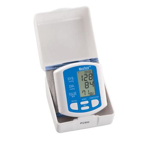 N American Healthcare Wristech Blood Pressure Monitor With Case