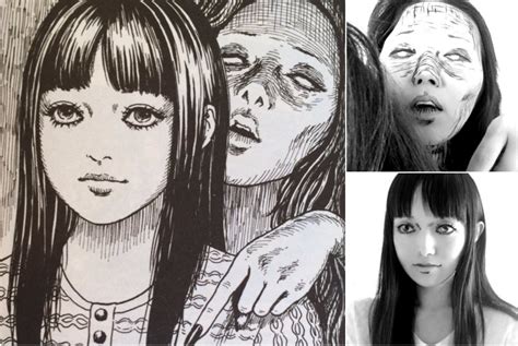 Horror Fan Recreates Junji Ito Characters Using Make Up With Creepy