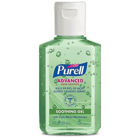 Purell Advanced Hand Sanitizer Soothing Gel Fresh Scent With Aloe And Vitamin E Prime