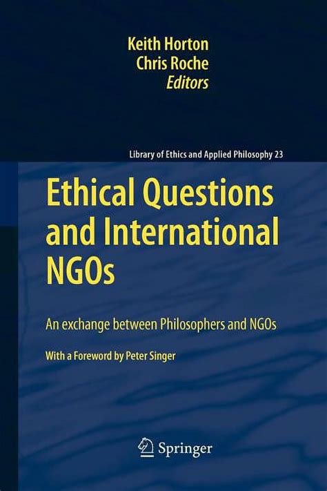 Library Of Ethics And Applied Philosophy Ethical Questions And