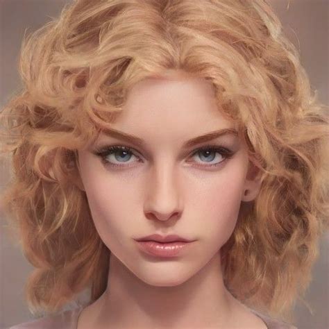 Female Portraits Character Portraits Character Art Blonde Hair Girl