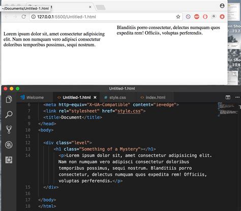 Html Aligning Paragraph Text From Columns Stack Overflow