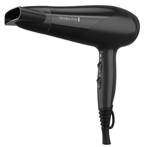 Remington Ceramic Ionic Tourmaline Hair Dryer With Concentrator And Diffuser 1875 Watts Black