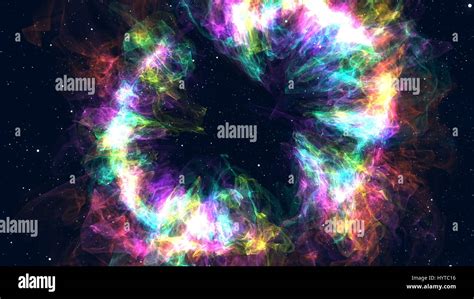 Realistic Galaxy Milky Way Animation Stock Photo Alamy