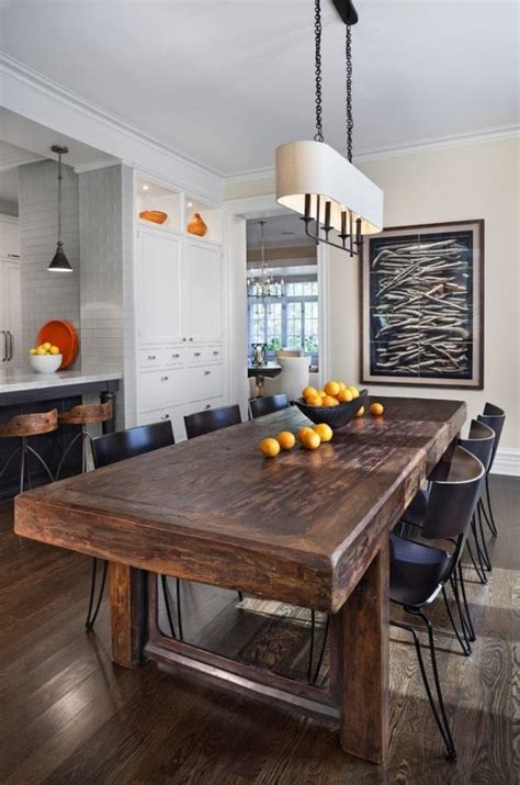 A wide variety of rustic dining room tables options are available to you, such as general use, material, and ··· justhome home restaurant kitchen rustic industrial design dining room table and 4 chairs. Spectacular rustic dining tables made of solid wood