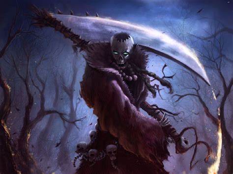 10 Latest Dark Grim Reaper Wallpaper Purple Full Hd 1080p