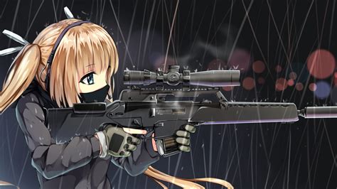 40 Gambar Wallpaper Anime Girl Gun Hd Terbaru 2020 Miuiku Gambaran
