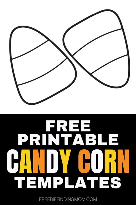 Candy Corn Template Free Printable
