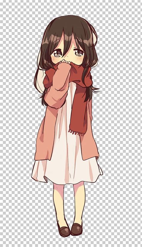 Brown Hair Normal Anime Girl