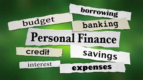Personal Finance Saving Money Budget Headlines 3 D Animation Motion ...