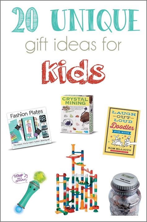 Make their first birthday special with getting personal. 20 Unique Gift Ideas for Kids and a GIVEAWAY! - Cutesy Crafts