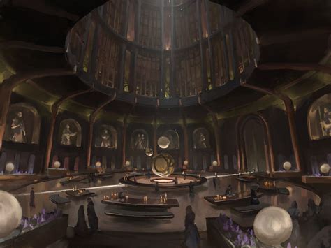 The Obsidian Spire Headquarters Of The Mages Guild Dandd Commision For