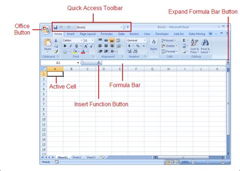 Tampilan Excel 2007