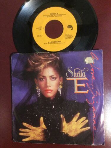 Sheila E 7” Vinyl 45 A Love Bizarre 2 Versions 1985 Warner Lp Romance 1600 Ebay