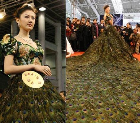 Peacock Dress For A Whopping 15 Million Bucks Elite Choice