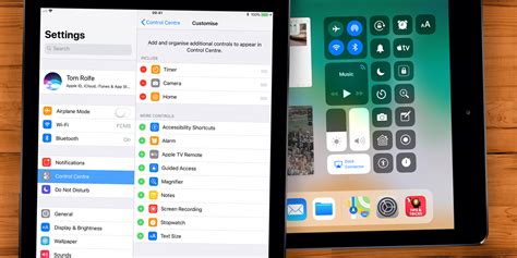 Control Center Customize The Quick Shortcuts Ios 11 Guide Ipad