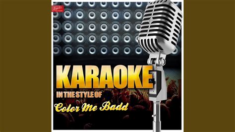 I Wanna Sex You Up In The Style Of Color Me Badd Karaoke Version