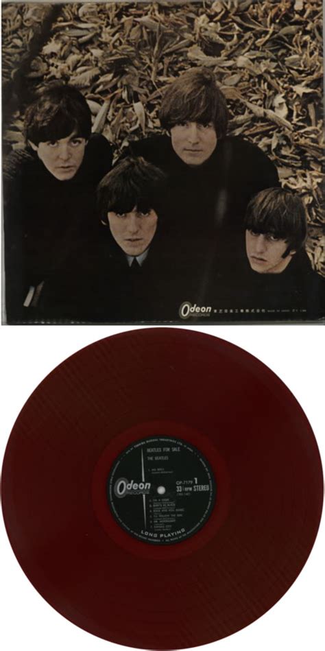 the beatles beatles for sale red vinyl vg japanese vinyl lp album lp record 119244