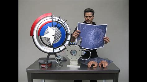 Hot Toys 16 Tony Stark Arc Reactor Creation Accessories Set In Im2