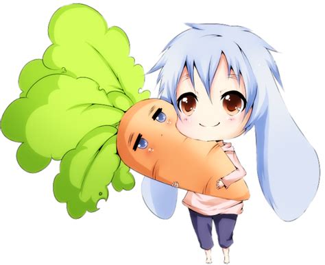 Carrot Anime Kawaii Rabbit Bunny Sticker By Teatea 221