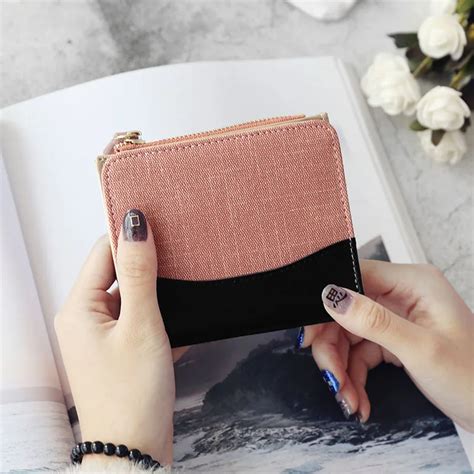 new fashion lovely design wallet for coins cute women small pu leather girls zipper purses mini